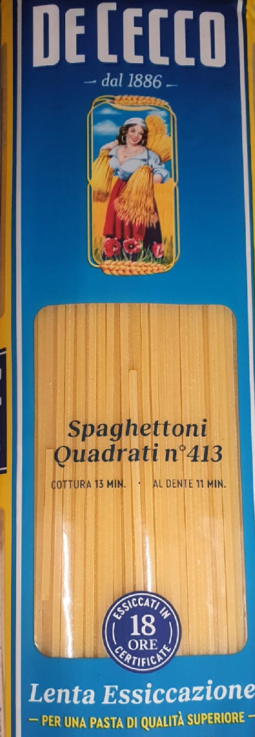 spaghettoni quadrati